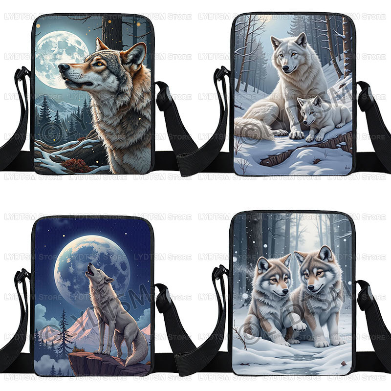 Women Bags Rack - Sac à bandoulière imprimé lune et