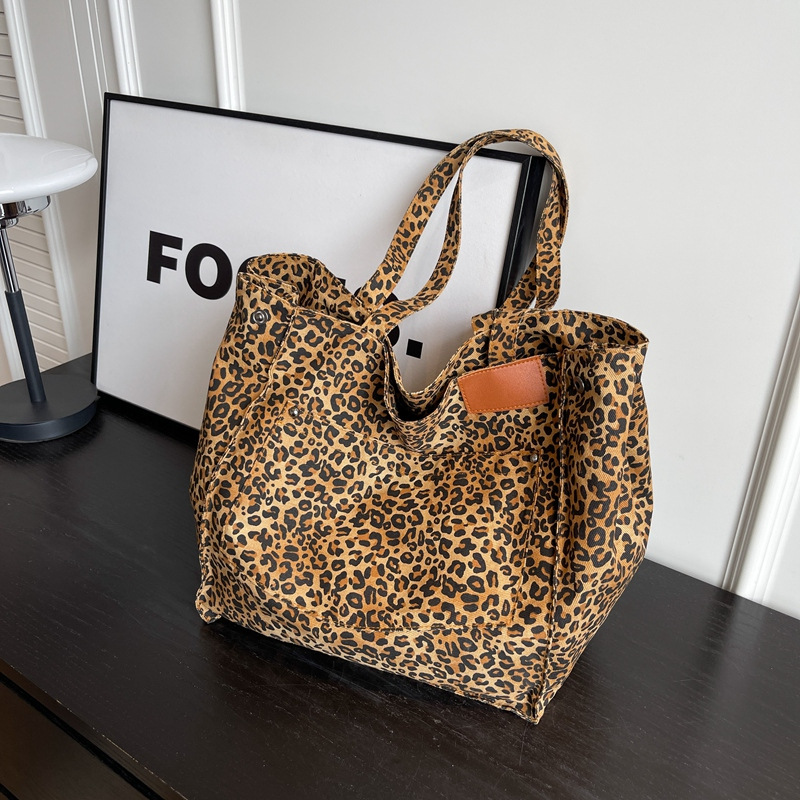 Sac fourre-tout à motif léopar - Women'S Work Bags Tote avis et prix