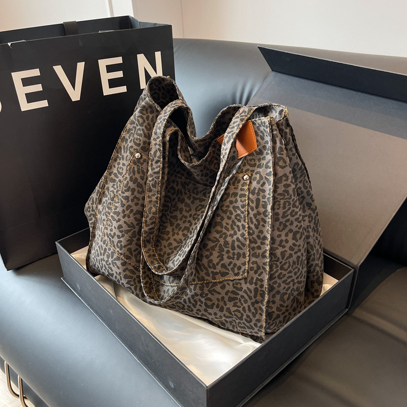 Sac fourre-tout à motif léopar - Women'S Work Bags Tote avis et prix