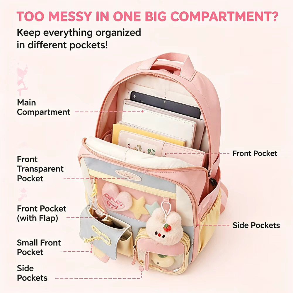 Sac à dos pour filles, mignon  - Women Bags Polene avis et prix