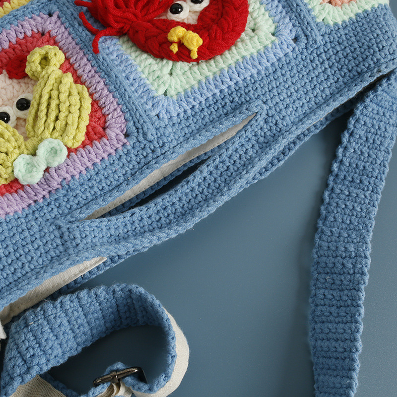 Sac bandoulière en crochet fai - Women Bags Handmade avis et prix