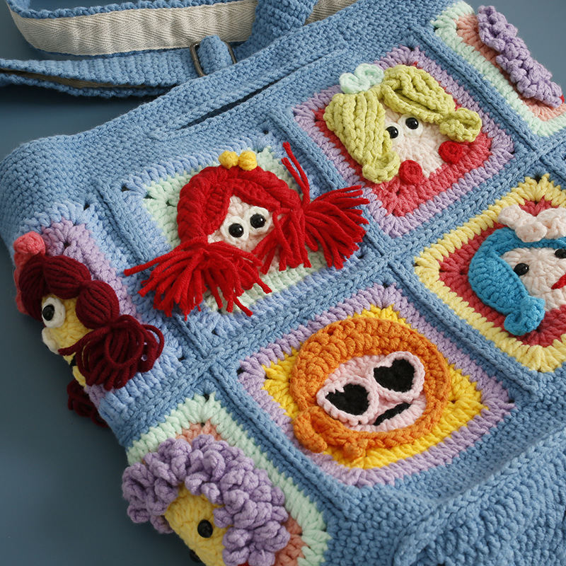 Sac bandoulière en crochet fai - Women Bags Handmade avis et prix