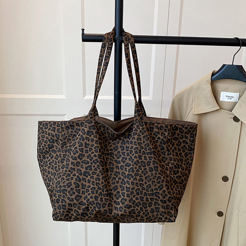 Sac fourre-tout à imprimé léop - Women'S Work Bags Tote avis et prix