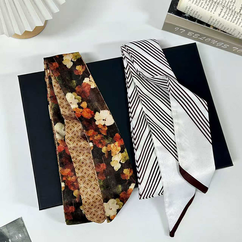 Foulard en satin fin à imprimé - Women Bags Polene avis et prix