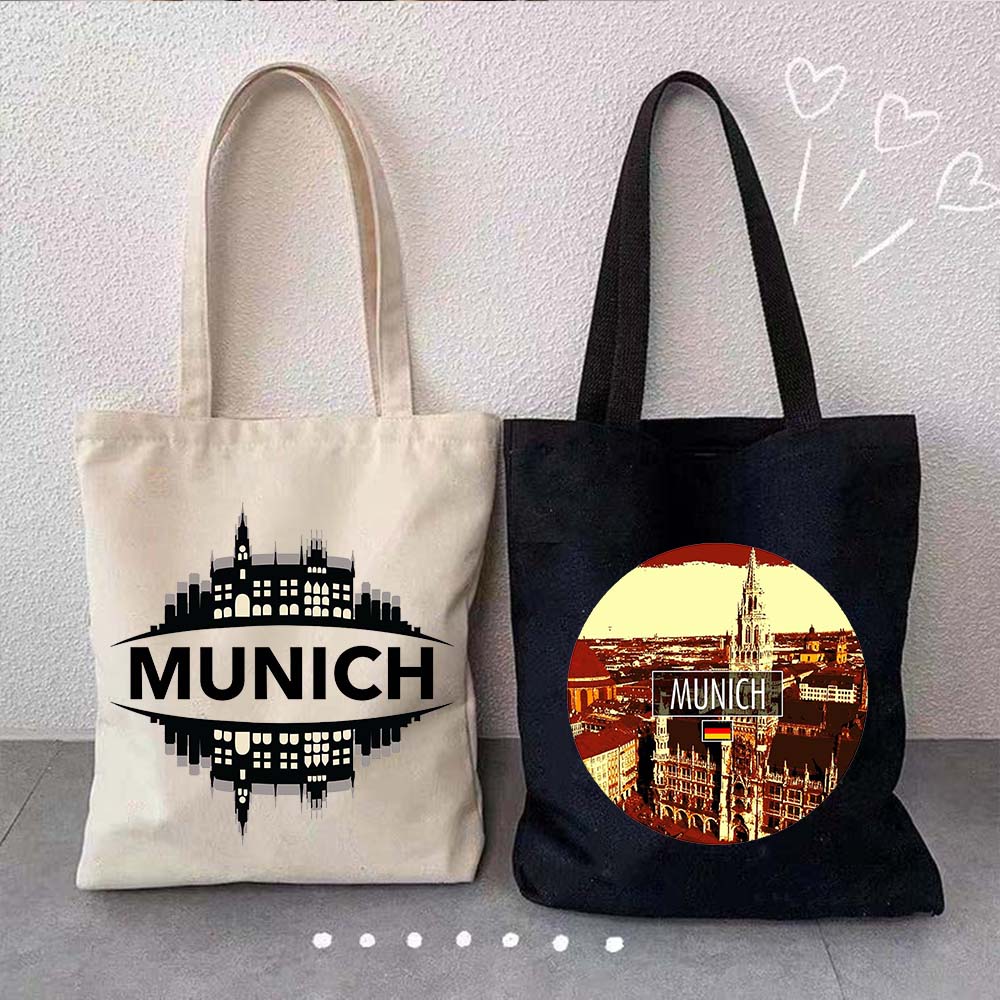 Sac fourre-tout en toile à mot - Women Bags Germany avis et prix